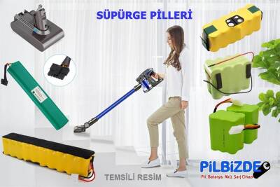 Fakir Collector 7.2v Süpürge için 1300mAH Şarjlı Süpürge Pili - 1