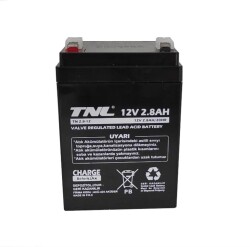 Fakir MRC120 Uyumlu Şarjlı Süpürge Bataryası TNL 12V 2.8mAh - 1