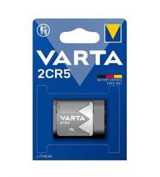 Fotoselli Musluk Pili Varta marka 6V 2CR5 - Varta
