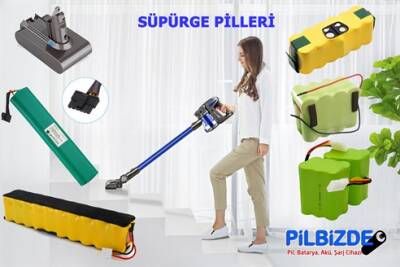 Hoover 12v 1300mah AA Kalem Pilli Şarjlı Süpürge Pili - 1