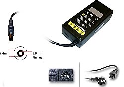 HP Compaq 19V 4.74A 90W 7.4x5.0mm İğneli Laptop Adaptörü Şarj Aleti - BataryaBank