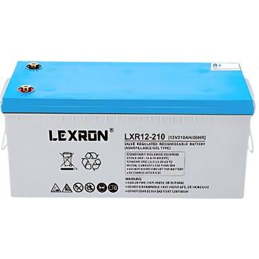 Lexron 210 Amper Deep Cycle Jel Akü - 1