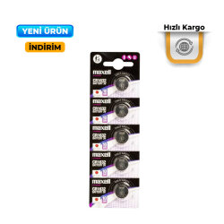  Maxell CR1632 3V Lityum Düğme Pil 5'li - Maxell