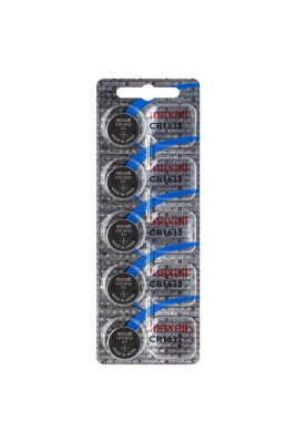 Maxell CR1632 Lityum 3V Düğme Pil 5'li Paket - Maxell