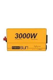 Mexxsun 12 Volt 3000 Watt Tam Sinüs Inverter - 1