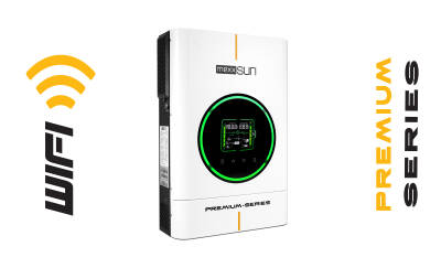 MEXXSUN 24 Volt 4 kW Akıllı İnverter — Premium Serisi Saf Sinüs, Wi-Fi Destekli - 4