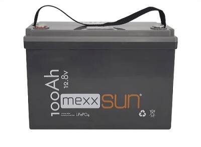 MEXXSUN Lityum Akü 12,8V 100Ah (LiFePo4) 1280Wh - 1