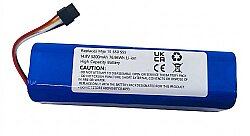 Mii Mijia 1S Robot Süpürge Bataryası 14.8V 5200mAh Li-ion Yüksek Kapasiteli Uyumlu Pil - 2