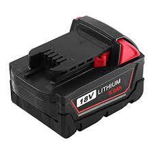 Milwaukee M18B5 18V 5.0Ah Lithium-Ion Batarya | Yüksek Performanslı M18 Akü - 1