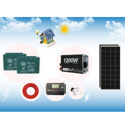 Mini buzdolabı, LED TV, aydınlatma Güneş Enerji Sistemi - 3