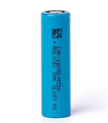 Molicel 18650 3.7v 3500mAH M35A Li-ion Şarjlı Pil 10A Discharge 1 Adet - 3