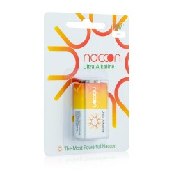 Naccon 9V Alkaline Kare Pil 6LR61 - 4
