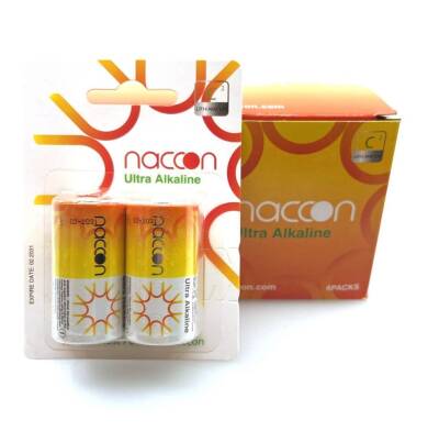 Naccon C Orta boy Ultra Alkaline Pil LR14 - 1