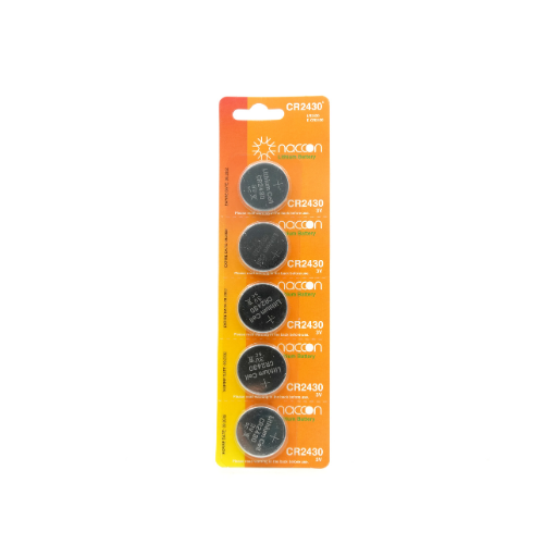 Naccon CR2430 3V Lithium Para Pil 5 li Blister - Naccon 
