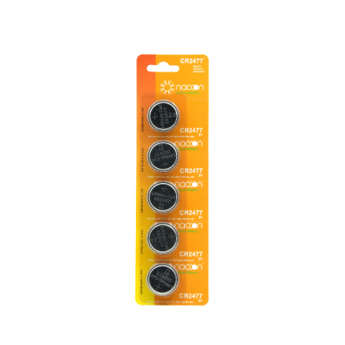 Naccon CR2477 3V Lityum Pil 5'li Paket - 1