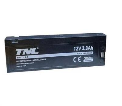 Nihon Kohden ECG-9110 Serisi Uyumlu TNL 12v 2300mAH Batarya - 1