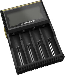  Nitecore D4 Digi Charger Li-ion / NI-CD / NI-MH / LifePO4 Dijital Pil Şarj Cihazı - 2
