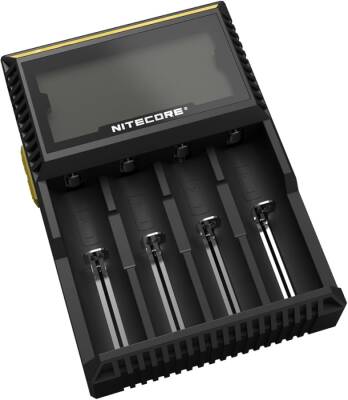  Nitecore D4 Digi Charger Li-ion / NI-CD / NI-MH / LifePO4 Dijital Pil Şarj Cihazı - 2