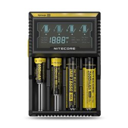  Nitecore D4 Digi Charger Li-ion / NI-CD / NI-MH / LifePO4 Dijital Pil Şarj Cihazı - 3