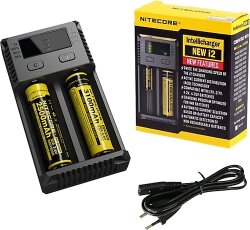 Nitecore New i2 Kablolu Akıllı Pil Şarj Cihazı Li-ion Ni-MH Ni-Cd - BataryaBank