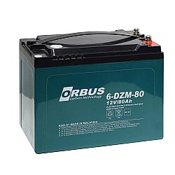 Orbus 12V 80 Ah Elektrikli Bisiklet Aküsü - Orbus