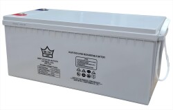 Ortec 12 Volt 200 Amper Jel Akü – Solar, Karavan, Tekne ve Off Grid Kullanım İçin - 2