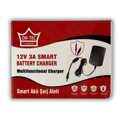 Ortec 12V 3Ah Akü Şarj Cihazı - 1