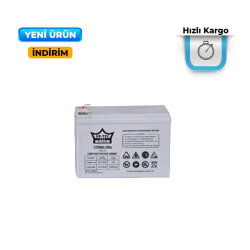 Ortec 12V 9Ah Bakımsız Kuru Akü - Ortec