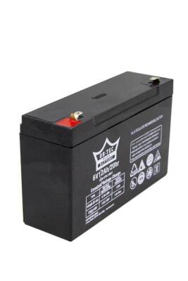 Ortec 6V 12 Ah Bakımsız Kuru Akü - 2