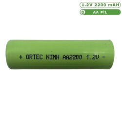 ORTEC NIMH AA 2200 MAH 1.2V - Ortec