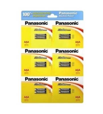 Panasonic Alkaline Power AAA İnce Pil 12li - 1