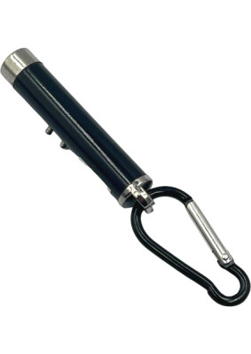 Powerdex Fener Lazer Gece Işığı Anahtar Zinciri Pilli Siyah (PD-4872) - powerdex