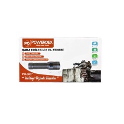 Powerdex PD-6007 Şarjlı Waterprof El Feneri - 2