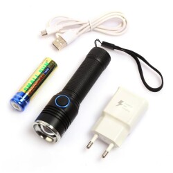Powerdex PD-6007 Şarjlı Waterprof El Feneri - 1