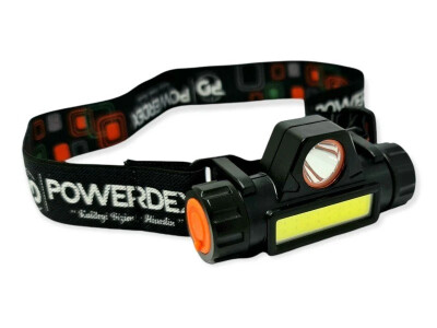 Powerdex PD-6672 Şarjlı Mıknatıslı Su Geçirmez Kafa Lambası - powerdex