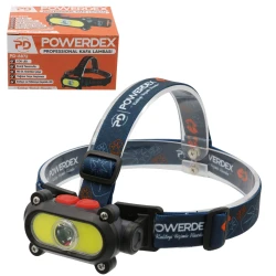 Powerdex PD-8872 Şarjlı Kafa Lambası (Yağmur suyu geçirmez) - 6