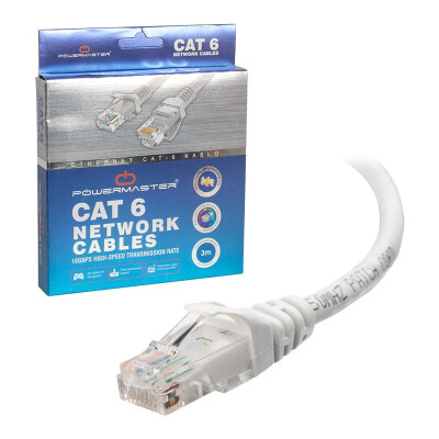 PowerMaster Cat6 3 Metre RJ45 Patch Network Ethernet İnternet Kablosu - PowerMaster