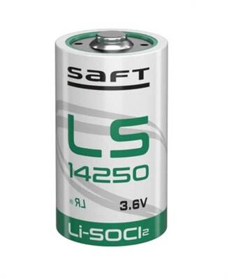 Saft LS14250 3.6V Lityum 1/2AA Pil Fransız Malı - 1