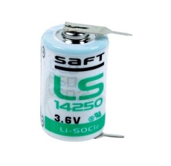 Saft LS14250 İğne Ayak Puntalı 3.6V Lityum Şarj Olmayan Pil - Saft Batteries