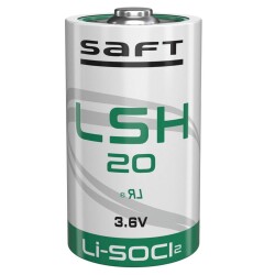 Saft LSH20 3.6 Volt D Size Lityum Büyük Boy Pil - Saft Batteries