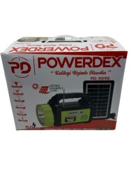 Solar Güneş Enerjili Fener + 3 Lamba + Radyo + Bluetooth Hoperlör ve Cep telefonu Şarj - 4