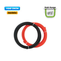 Solar kırmızı-siyah kablo (1 metre) - Ultramax