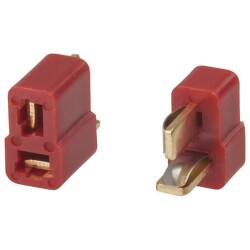 T PLUG DEANS 2 Pin Dişi Erkek RC Pil Konnektör - 1