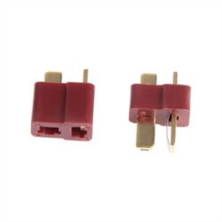 T PLUG DEANS 2 Pin Dişi Erkek RC Pil Konnektör - 3