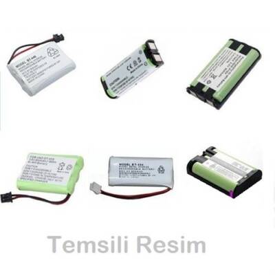 Telematrix 9600 Otel Telefon Ni-MH 3lü Grup Telsiz Telefon Pili - 1