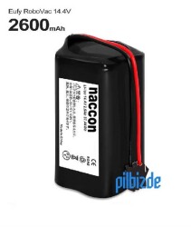 Tesla Robostar T60 Robot Süpürge için 14.8v 2600mAH Li-ion Batarya - Tesla