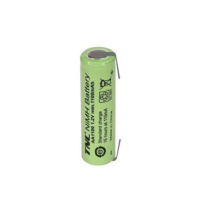 TNL 1100mAh 1.2V Puntalı Başlıksız Şarjlı AA Kalem Pil - TNL