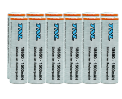 TNL 18650 12'li 1500mah 3.7v Li-ion Başlıksız Pil Batarya - BataryaBank