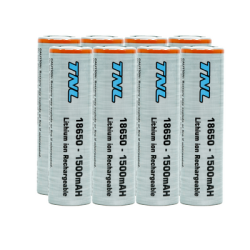 TNL 18650 8'li 1500mah 3.7v Li-ion Başlıksız Pil Batarya - TNL