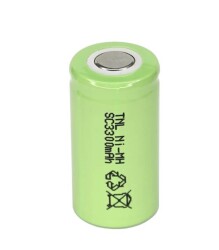 TNL 3300mAH SC Boy Başlıksız Ni-MH Şarjlı Süpürge Matkap Pili - 1